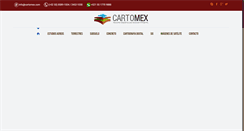 Desktop Screenshot of cartomex.com