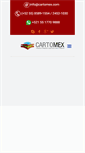 Mobile Screenshot of cartomex.com